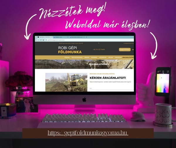Robi Gépi földmunka projekt